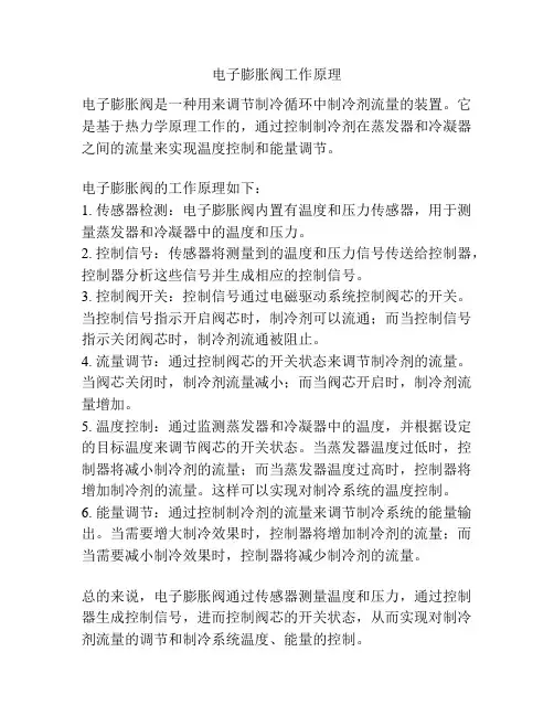 电子膨胀阀工作原理