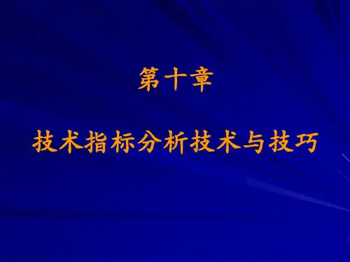 证券分析第10章