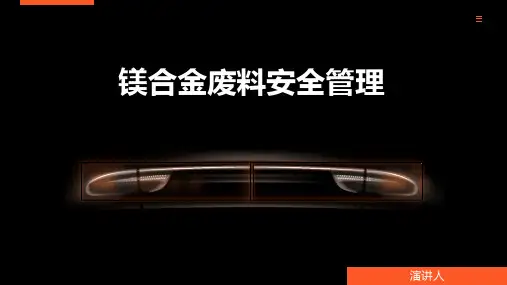 镁合金废料安全管理
