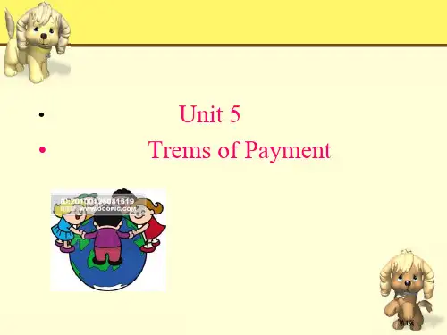 新编外经贸英语函电与谈判课件Unit05市公开课金奖市赛课一等奖课件
