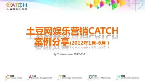 2012上半年土豆网娱乐营销CATCH案例分享 (NXPowerLite)