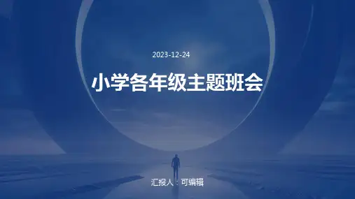 小学各年级, 六年级,梦想起航,童年之空,主题班会ppt