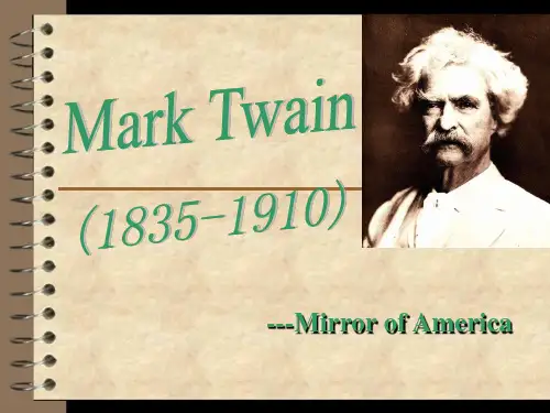 Part 4  Mark Twain 马克吐温