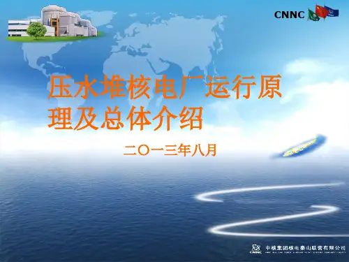 压水堆核电厂运行原理及总体介绍