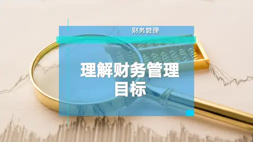 理解财务管理目标