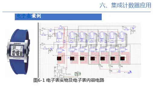 2.7.1数电实验六集成计数器应用