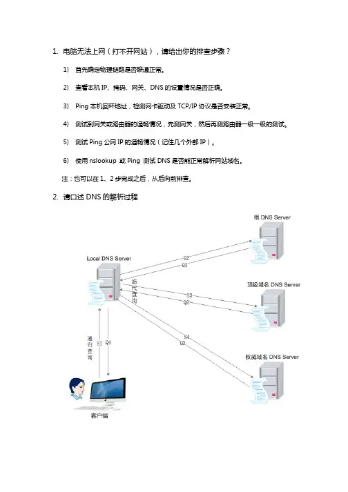 桌面运维面试题