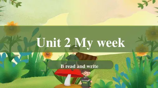 人教版小学五年级英语上册  Unit 2 B read and write 课件