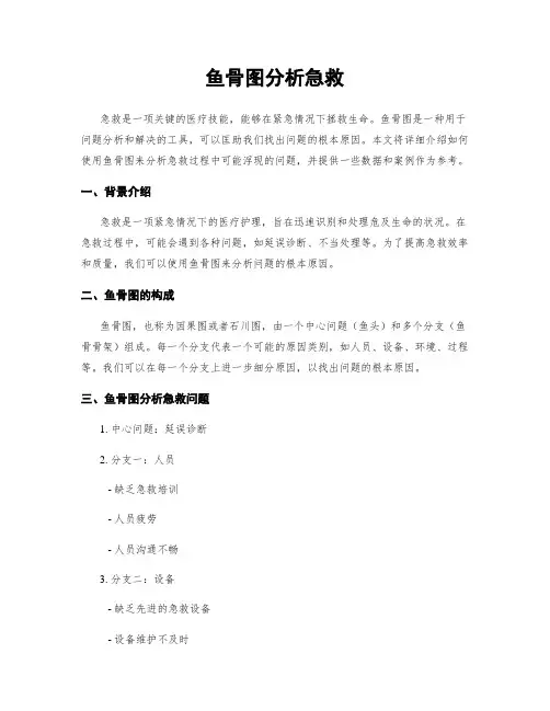 鱼骨图分析急救