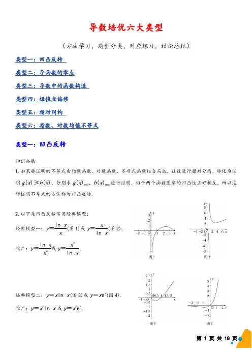 导数压轴六大类型