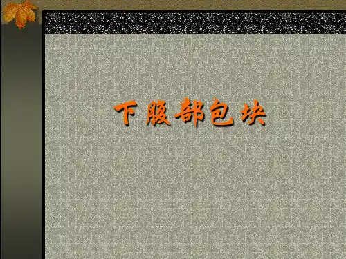 下腹部包块