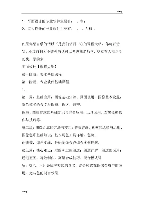 视觉传达设计学习流程(视觉符号)