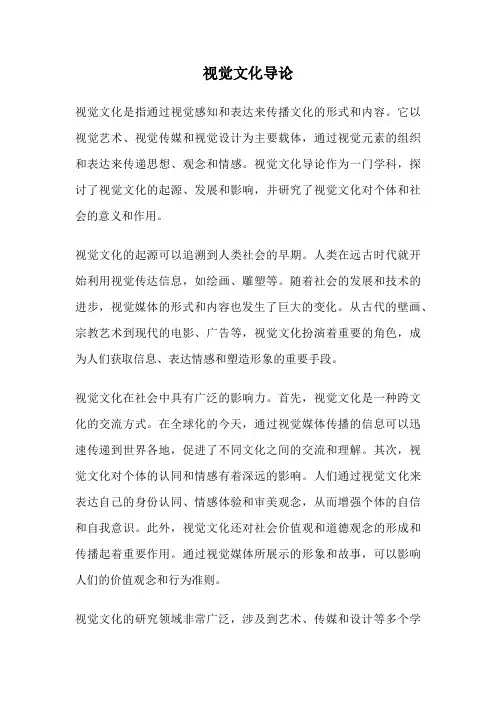 视觉文化导论