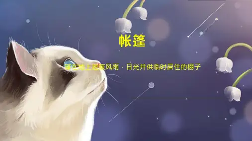 帐篷     