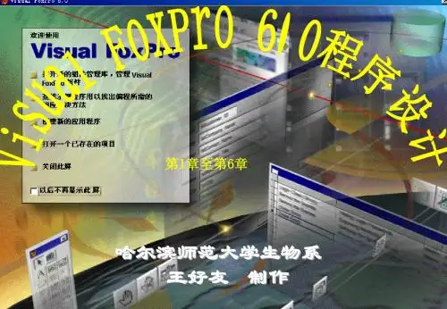 10级VFP6电子教案(1-6章)