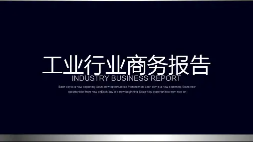 化学行业PPT模板合集(精选4套)