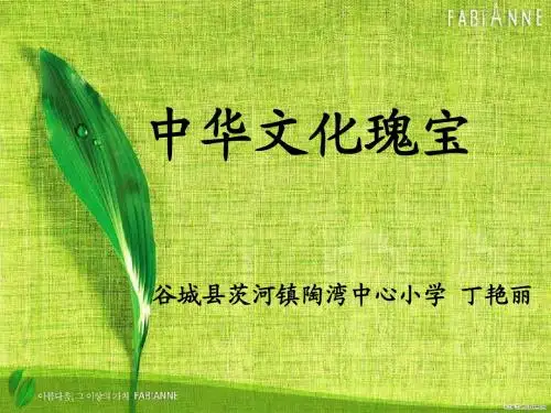 中华文化瑰宝