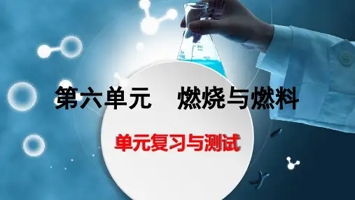 第六单元  燃烧与燃料 单元复习 九年级化学上册(鲁教版)