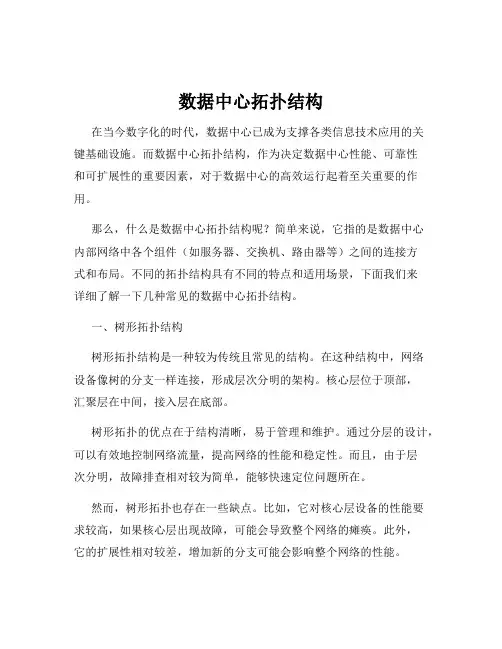 数据中心拓扑结构