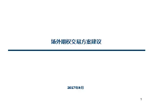 跨境收益互换ppt课件