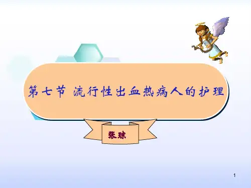 肾综合征出血热病人的护理PPT课件
