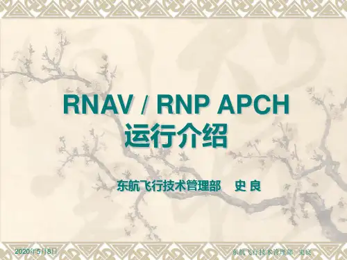 东航RNP APCH简介