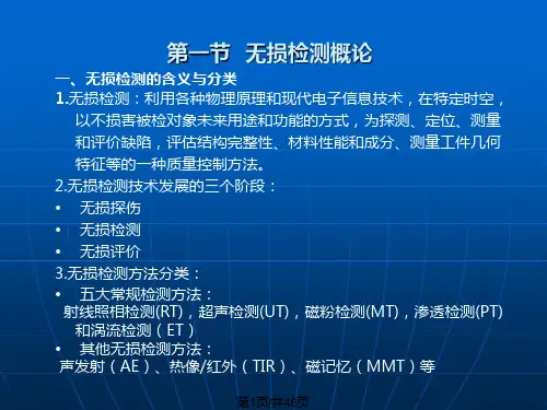 NDT基本知识解读