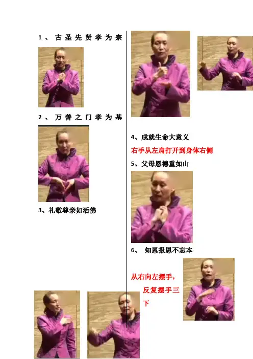 跪羊图分解动作