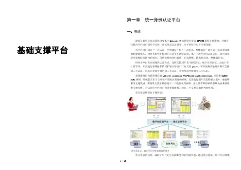 统一认证系统设计方案