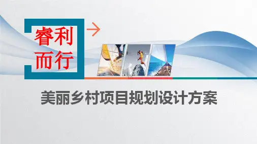 美丽乡村项目规划设计方案