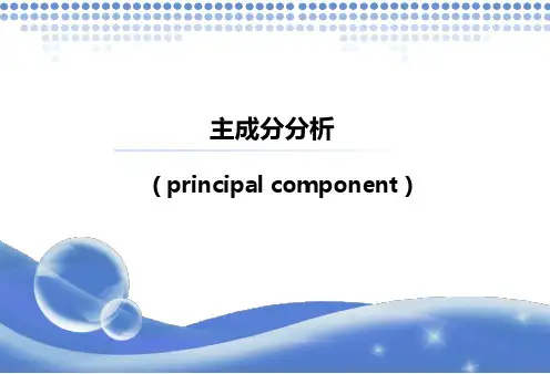 主成分分析