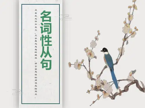 名词性从句ppt课件
