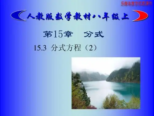15.3_分式方程(2)