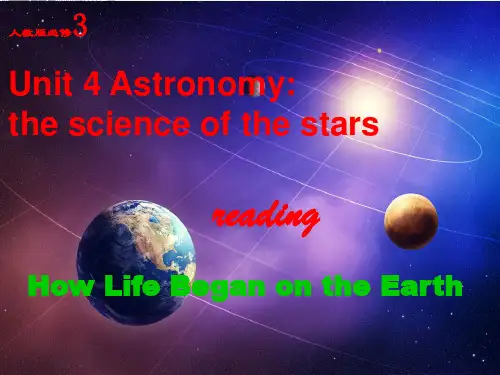 人教版高中英语必修3Unit4--reading公开课课件