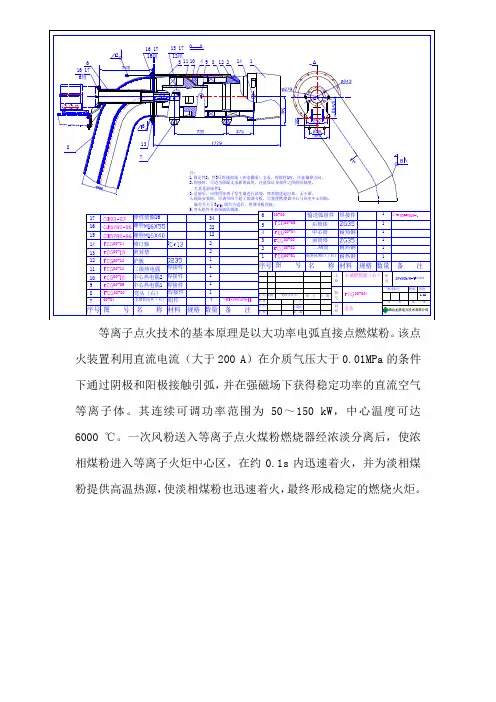 等离子点火原理
