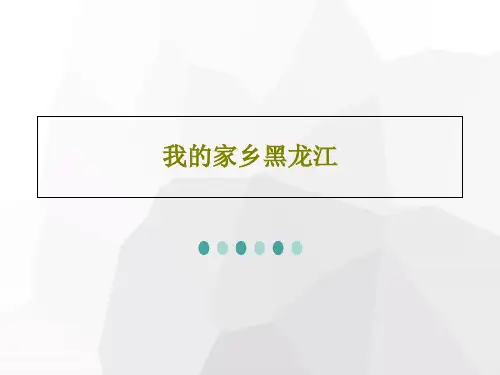 我的家乡黑龙江共26页文档