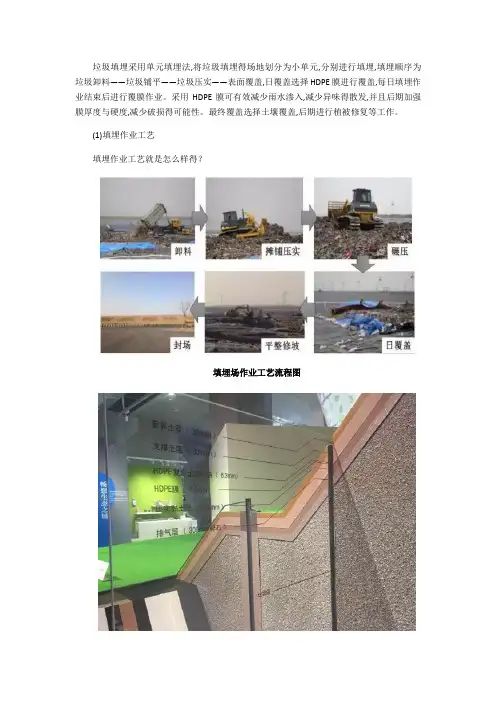 生活垃圾填埋场的作业流程