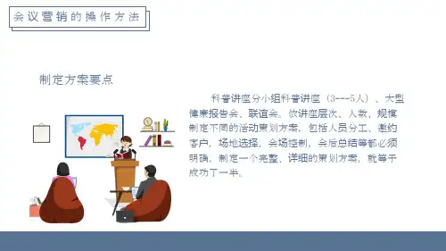 会议营销标准流程培训PPT模板