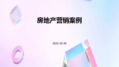 房地产营销案例