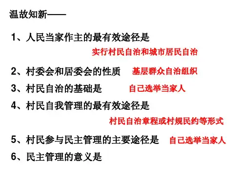 民主监督