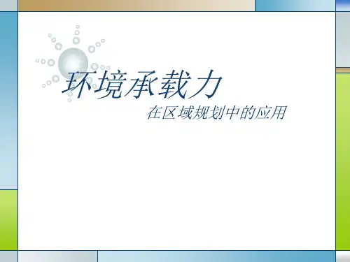 环境承载力