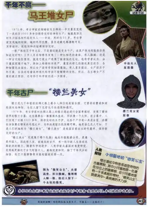 千年古尸——“楼兰美女”