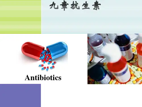 药物化学-抗生素