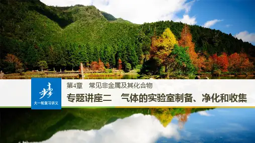 高中化学【气体的实验室制备、净化和收集】优质课件