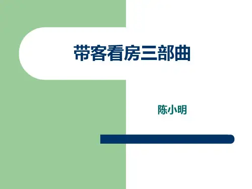 带客看房三部曲.