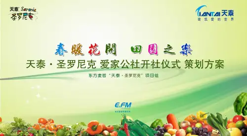 爱家公社公社活动策划案 PPT课件