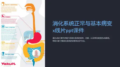 消化系统正常与基本病变x线片课件