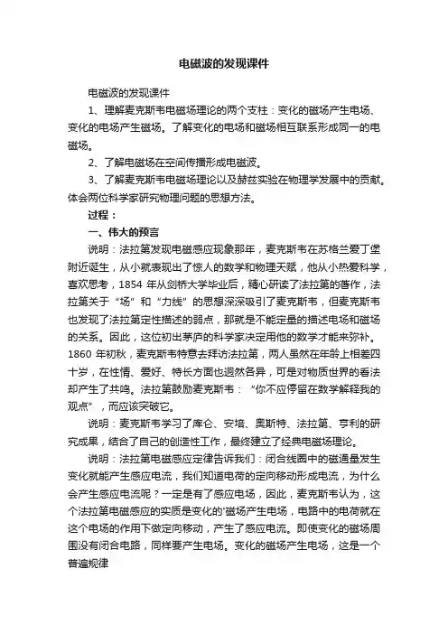 电磁波的发现课件