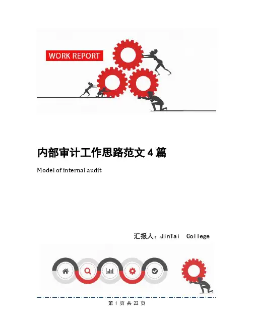内部审计工作思路范文4篇