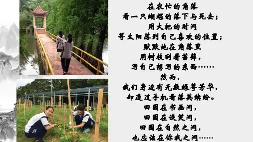 高中语文粤教必修一《归园田居》李泊宁PPT课件 上课新名师优质课获奖公开面试试讲